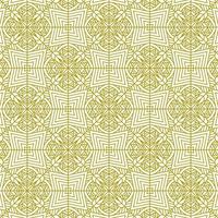 golden line pattern unique traditional ethnic background vector