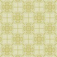 golden line pattern unique traditional ethnic background vector