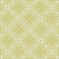 golden line pattern unique traditional ethnic background vector