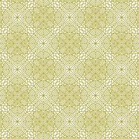 golden line pattern unique traditional ethnic background vector