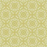 golden line pattern unique traditional ethnic background vector