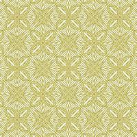 golden line pattern unique traditional ethnic background vector