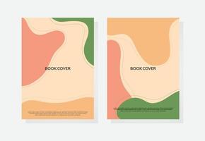 Abstract Book Cover vector