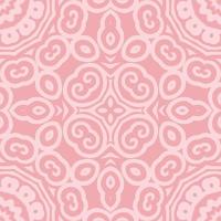Floral seamless pattern with Mandala.Ethnic tiled ornament. Geometric print design. Vintage repeated background texture.Ceramic tiles texture. vector