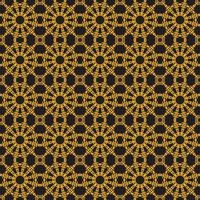 Seamless decorative round ornament with geometric  pattern. Oriental floral lace vector. Luxury texture for wallpaper  invitation  decor  fabric. vector