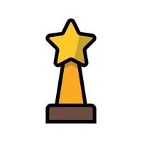 Trophy Award Icon vector