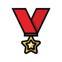 Medal Award Icon vector