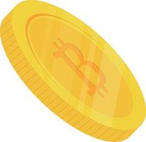 Bitcoin vector icon hand drawn