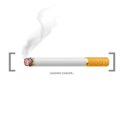 smoking and loading cancer image