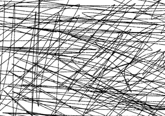 Abstract black pencil sketch on background