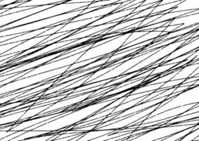 Abstract black pencil sketch on background vector