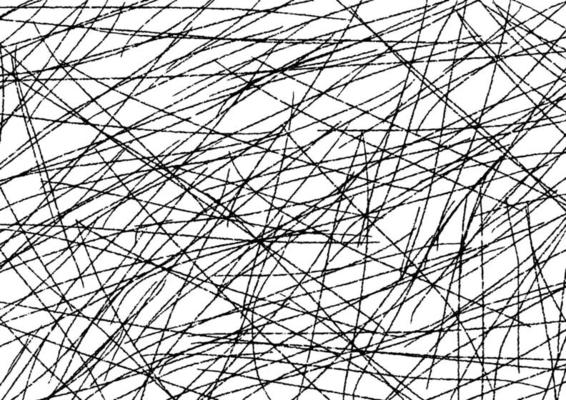 Abstract black pencil sketch on background