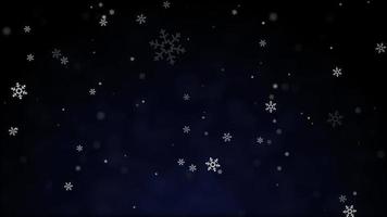 snowflake, new Christmas, beautiful ice snow, season winter, weather, flake element, illustration, white, celebration, decoration design, pattern snowfall, background, cold frost, falling shine video