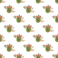 Autumn Fall Thanksgiving Seamless Repeat Pattern file png