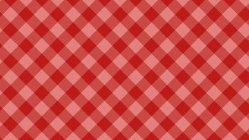 aesthetic red diagonal gingham, checkers, plaid, checkerboard wallpaper illustration, perfect for wallpaper, backdrop, background, banner, cover vector