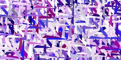 Light purple vector backdrop with triangles, lines.