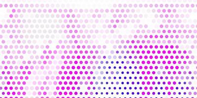 Light purple, pink vector template with circles.