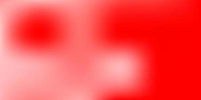 Light Red vector gradient blur template.