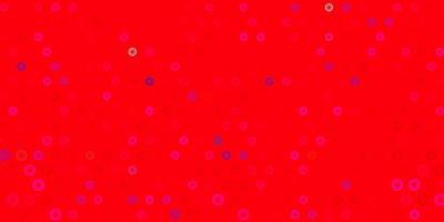 Light Red vector pattern with magic elements.