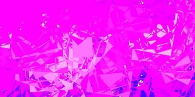 Light Purple vector backdrop with chaotic shapes.