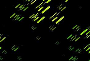 Dark Green vector layout with flat lines.