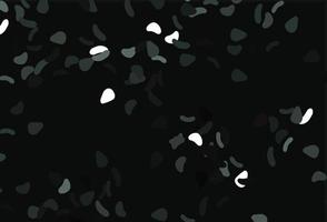 Light Black vector texture with random forms.