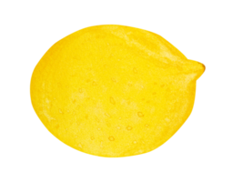 acuarela de fruta de limon png