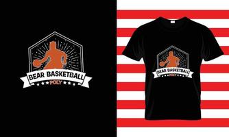 cerveza baloncesto... camiseta personalizada vector