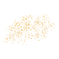 oro schizzare dipingere spruzzo png