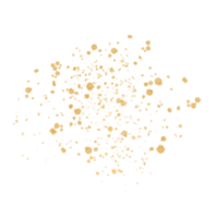 Gold Splatter Paint Splash png