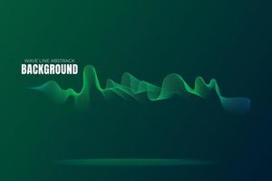 Wave line abstract background. Vector illustration