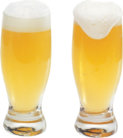 two glass of beer png