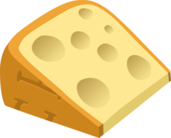 rebanada de queso png