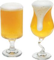 two glass of beer png