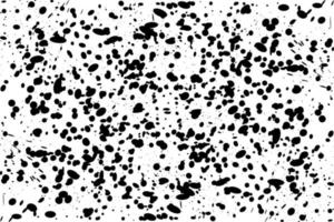 Black and white Abstract background made of paint droplets, blots and splashes. Vector illustration