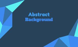 abstract blue geometric background vector