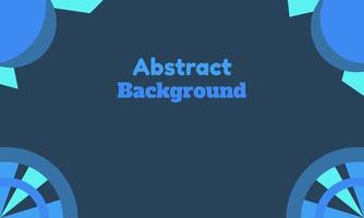 abstract blue geometric background vector