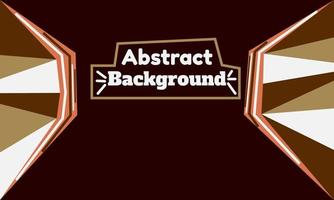 brown abstract geometric background vector