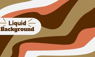 brown fluid liquid background vector