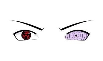 sharingan eye drawing