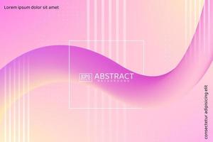 Abstract colorful motion 3d fluid wave background vector