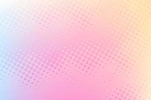 Abstract dot halftone gradient color background vector