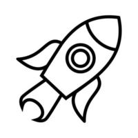 Illustration Vector Graphic of Business, launch, rocket Icon