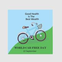 world car free  banner vector