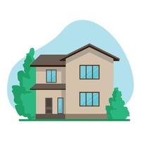 illustration of a house vector