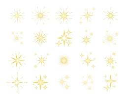 icono de estrella conjunto de iconos de cielo, navidad, favoritos y noche. ilustración vectorial vector