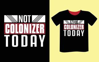 Indigenous day t-shirt design vector