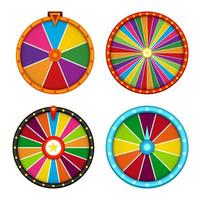 Fortune Wheel isolated on white background vector