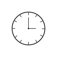 diseño de vector de logotipo de icono de gota de reloj