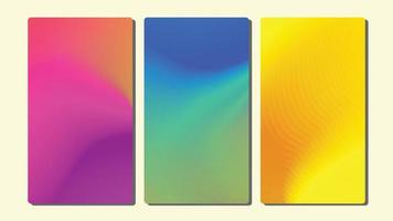 Soft color background. Modern screen vector design for Banner Poster Web. Soft color gradients.